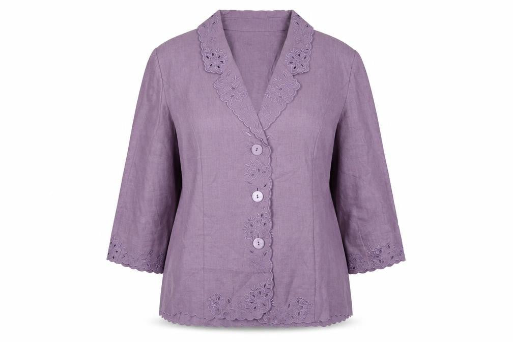 Womens UK Size 12 Eastex Regular Purple Suit Jacket