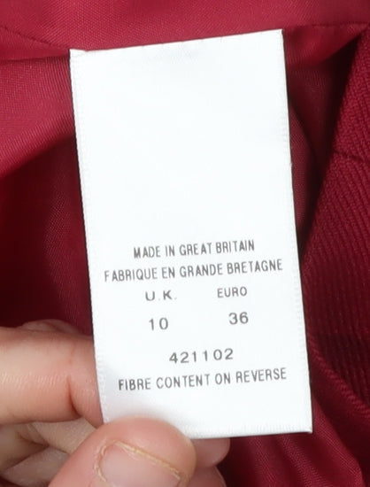 Eastex Women's Red Blazer Size 10, Regular Fit