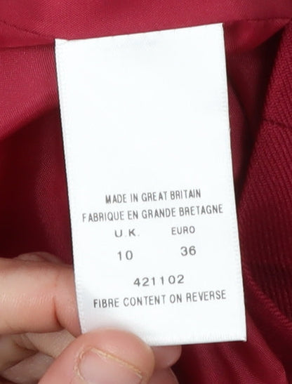 Eastex Women's Red Blazer Size 10, Regular Fit