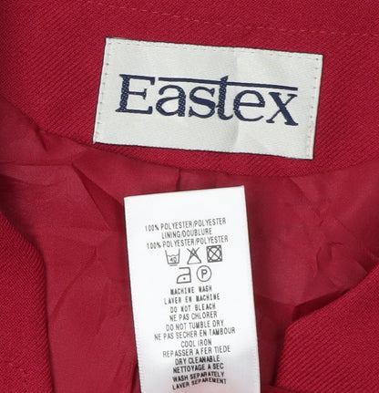 Eastex Women's Red Blazer Size 10, Regular Fit