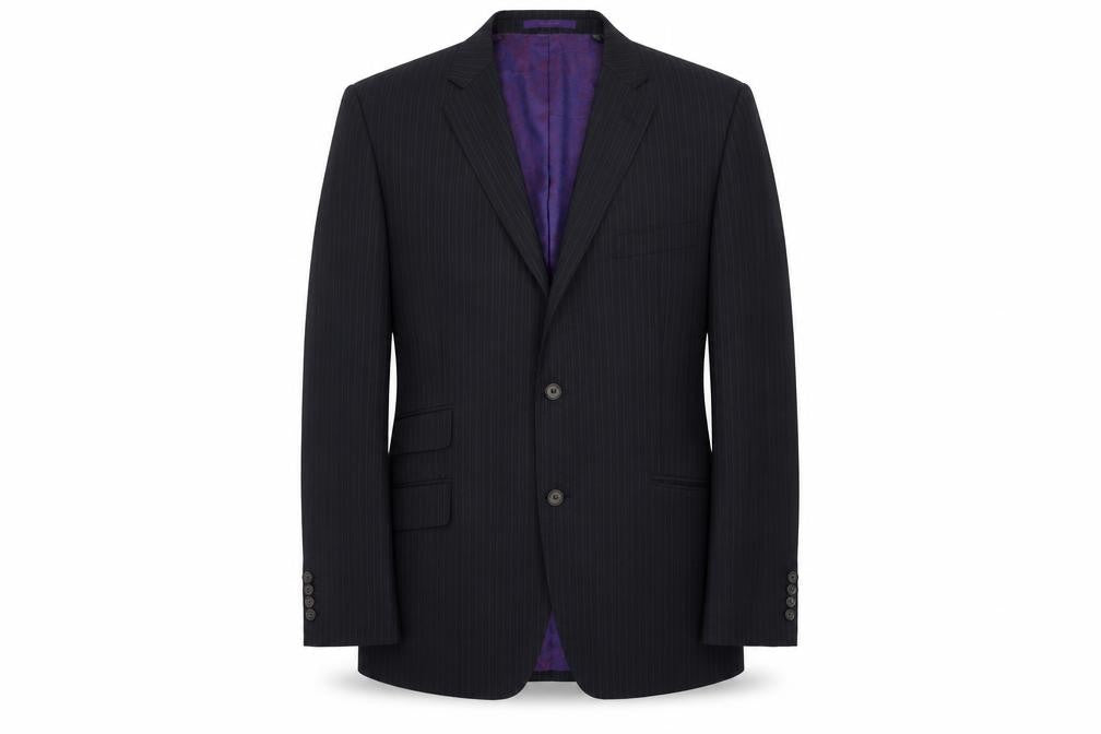 Mens UK Size 42 Ted Baker Regular Blue Suit Jacket