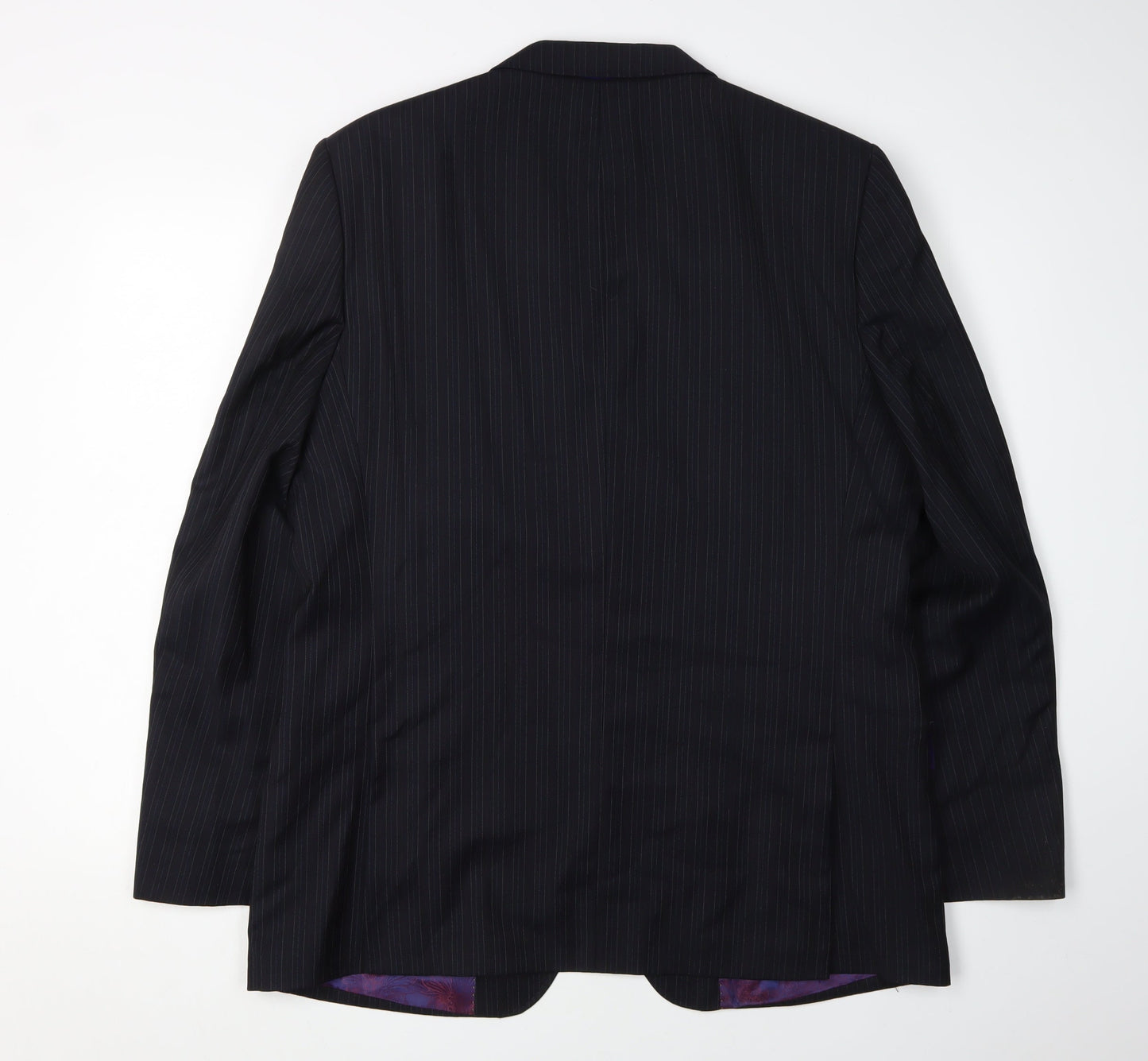 Mens UK Size 42 Ted Baker Regular Blue Suit Jacket
