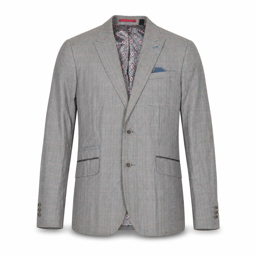 Mens UK Size 3 Ted Baker  Grey Suit Jacket