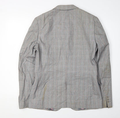 Mens UK Size 3 Ted Baker  Grey Suit Jacket