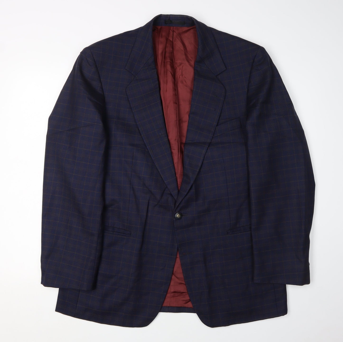 Mens UK Size 42 Magee Regular Blue Suit Jacket