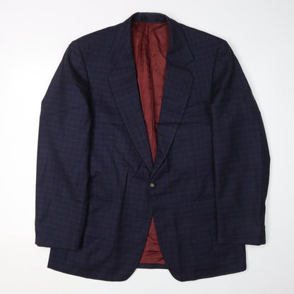 Mens UK Size 42 Magee Regular Blue Suit Jacket