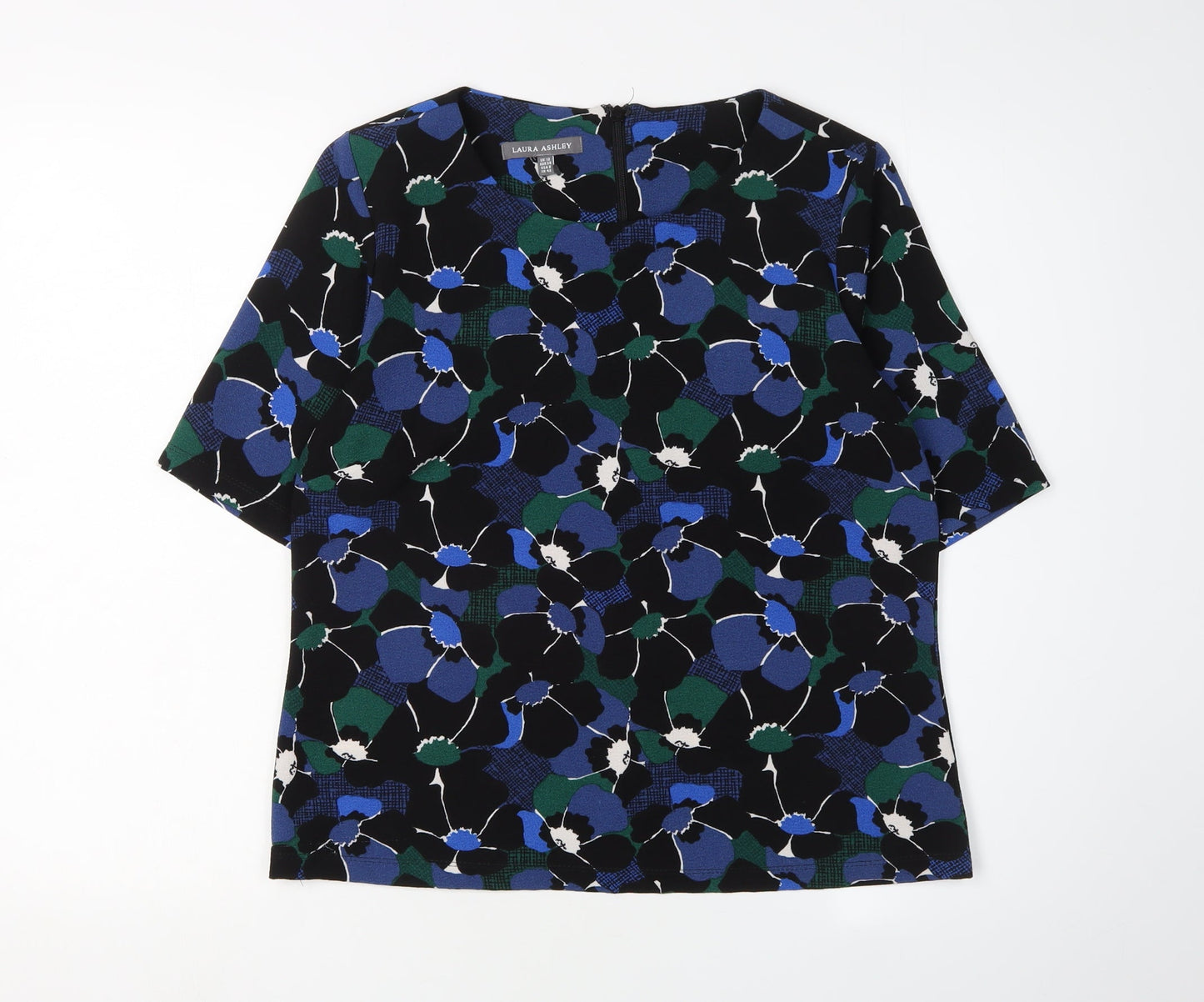 Laura Ashley Women's Multicoloured Floral Blouse Size 12