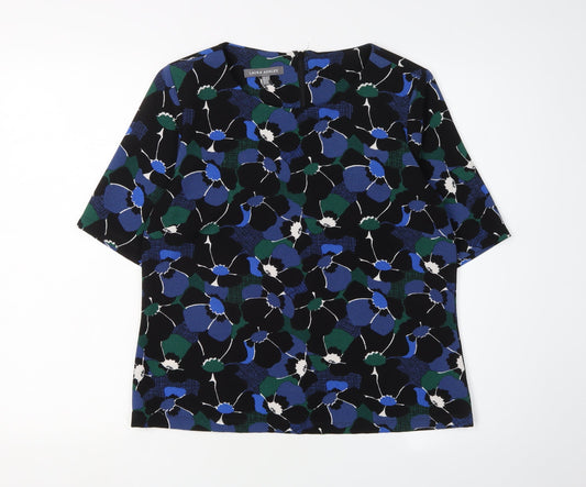 Laura Ashley Women's Multicoloured Floral Blouse Size 12