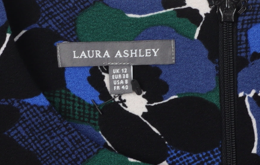 Laura Ashley Women's Multicoloured Floral Blouse Size 12