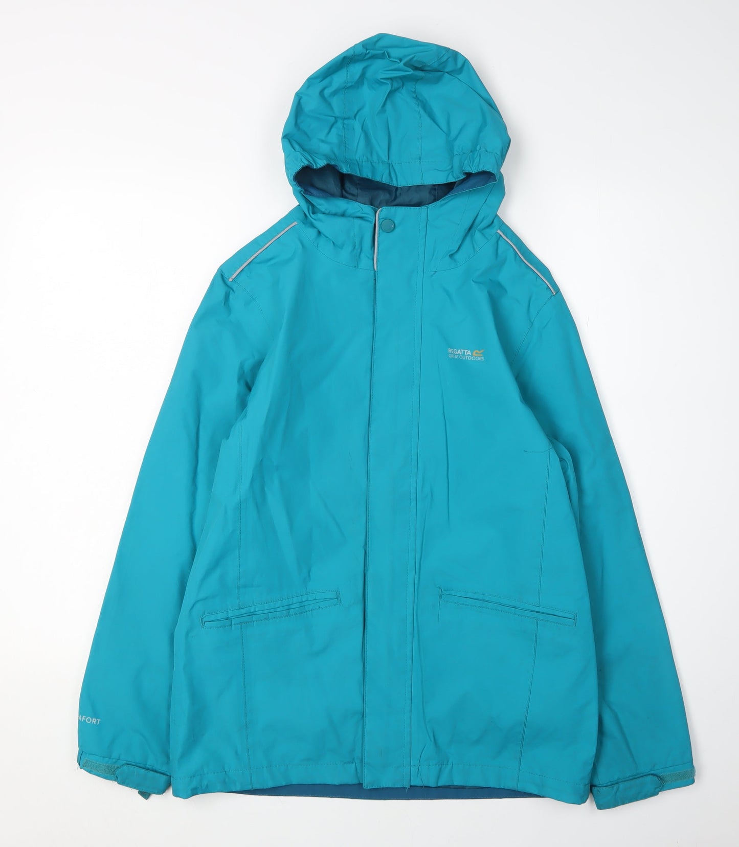 Mens UK Size 164 Regatta Blue Rain Coat