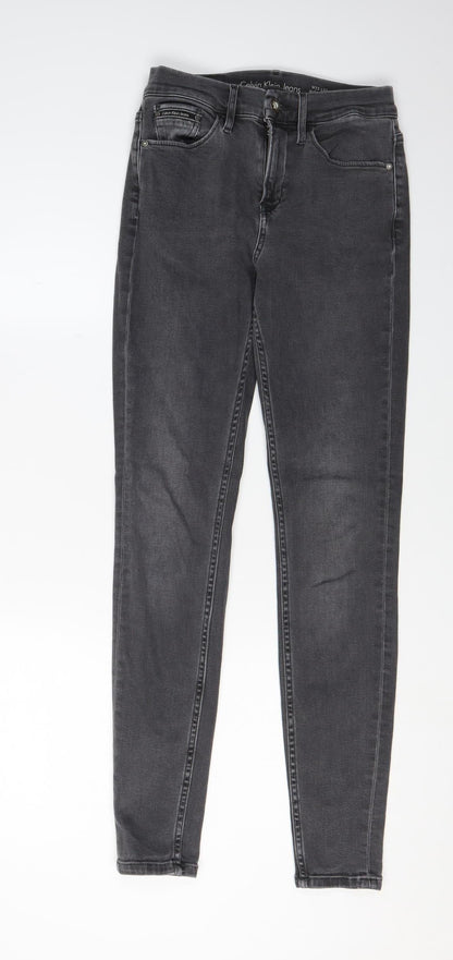 Calvin Klein Women's Black Skinny Jeans Size 25
