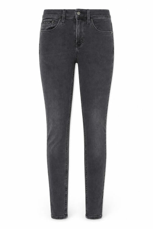 Womens UK Size 25 Calvin Klein Slim Fit Skinny Black Jeans