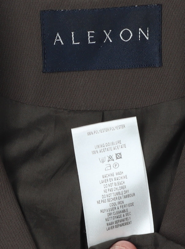 Womens UK Size 14 Alexon Regular Brown Blazer