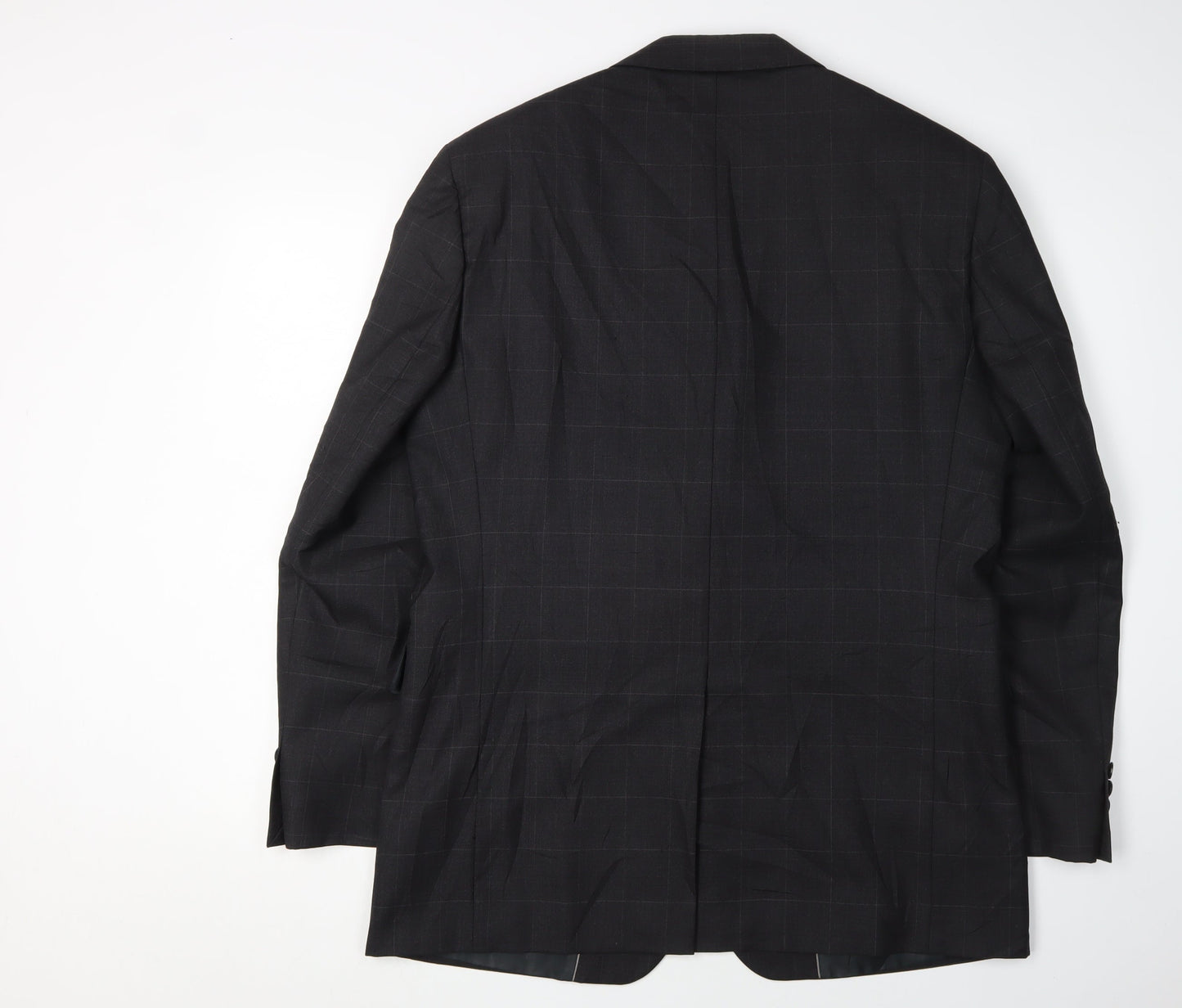 Mens UK Size 40 Moss Regular Black Suit Jacket