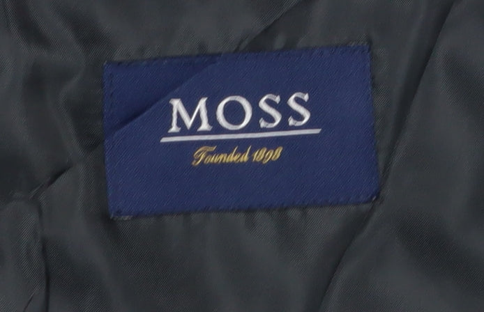 Mens UK Size 40 Moss Regular Black Suit Jacket