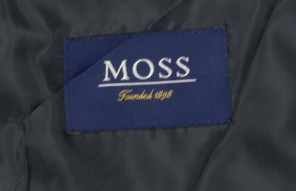 Mens UK Size 40 Moss Regular Black Suit Jacket