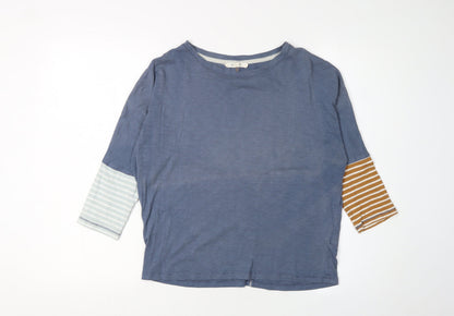 Womens UK Size 6 White Stuff Blue  T-Shirt