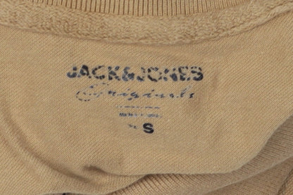 Jack & Jones Men's Brown Polo Shirt Size S