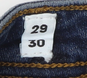 Jack & Jones Men's Blue Skinny Jeans Size 29