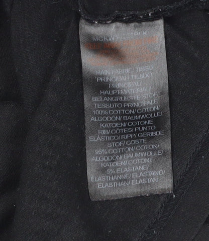 McKenzie Men's Black XS Crew Neck T-Shirt