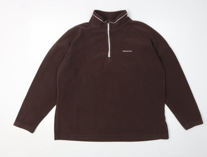 Craghoppers Women's Brown Fleece Pullover Size 18