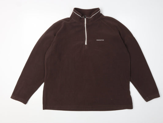 Craghoppers Women's Brown Fleece Pullover Size 18