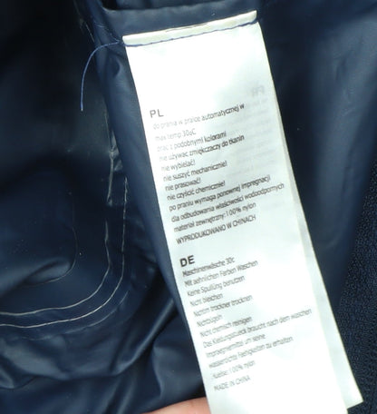 Mens UK Size L Mountain Warehouse Blue Windbreaker Coat