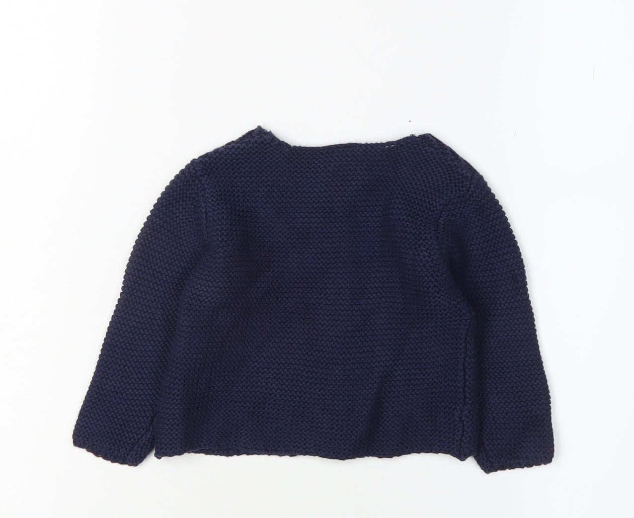 Jasper Conran Junior Girls Blue Knit Cardigan, 3-6 Months