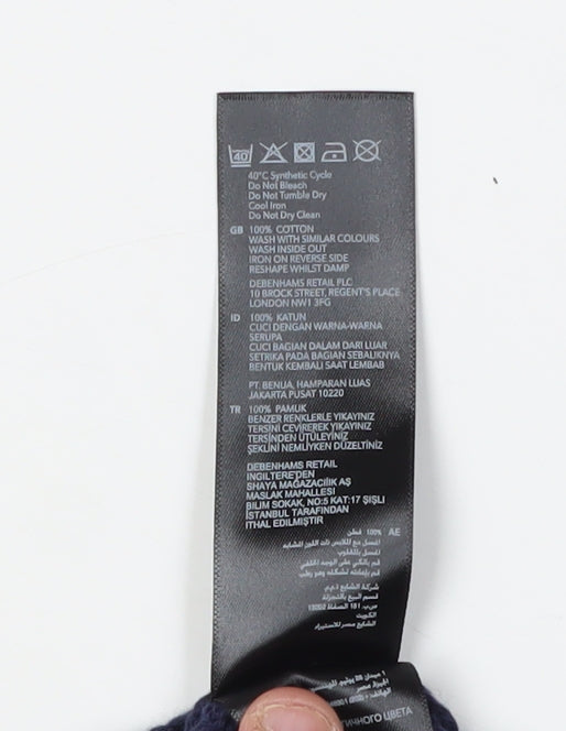 Jasper Conran Junior Girls Blue Knit Cardigan, 3-6 Months