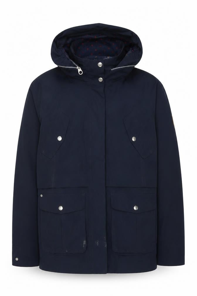 Womens UK Size 14 Regatta Blue Parka Coat