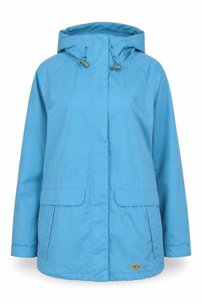 Womens UK Size 12 Arctic Storm Blue Parka Coat