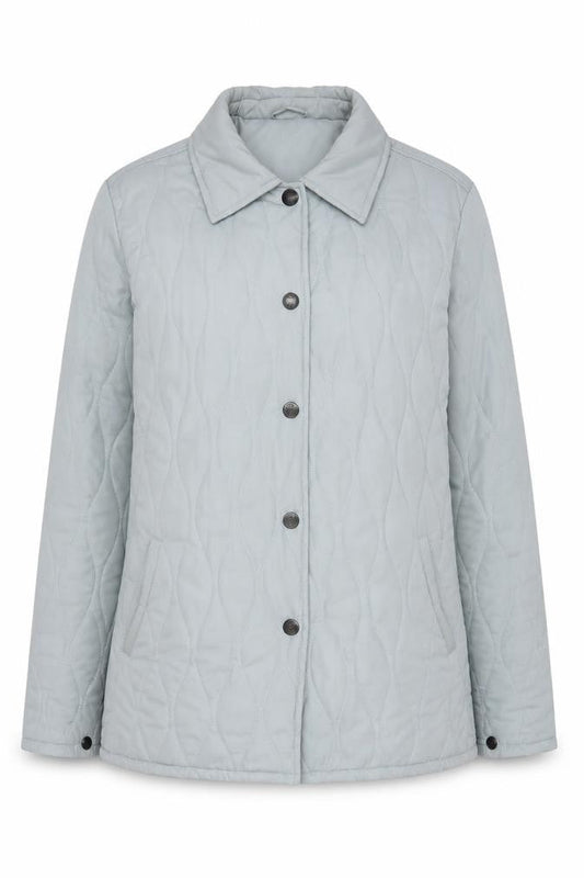 Jack Murphy Women's Blue Quilted Jacket Size 14