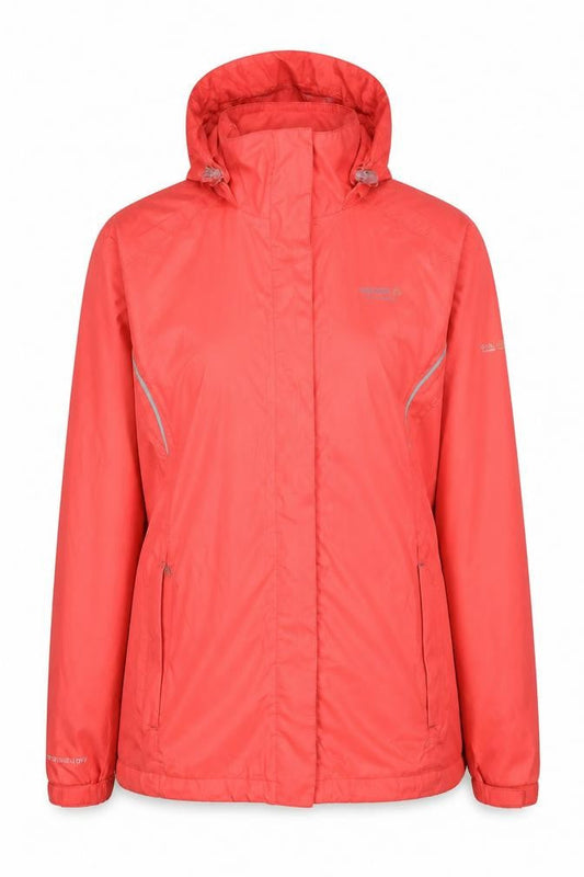 Womens UK Size 14 Regatta Red Rain Coat