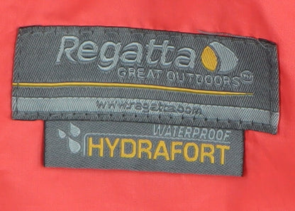 Womens UK Size 14 Regatta Red Rain Coat