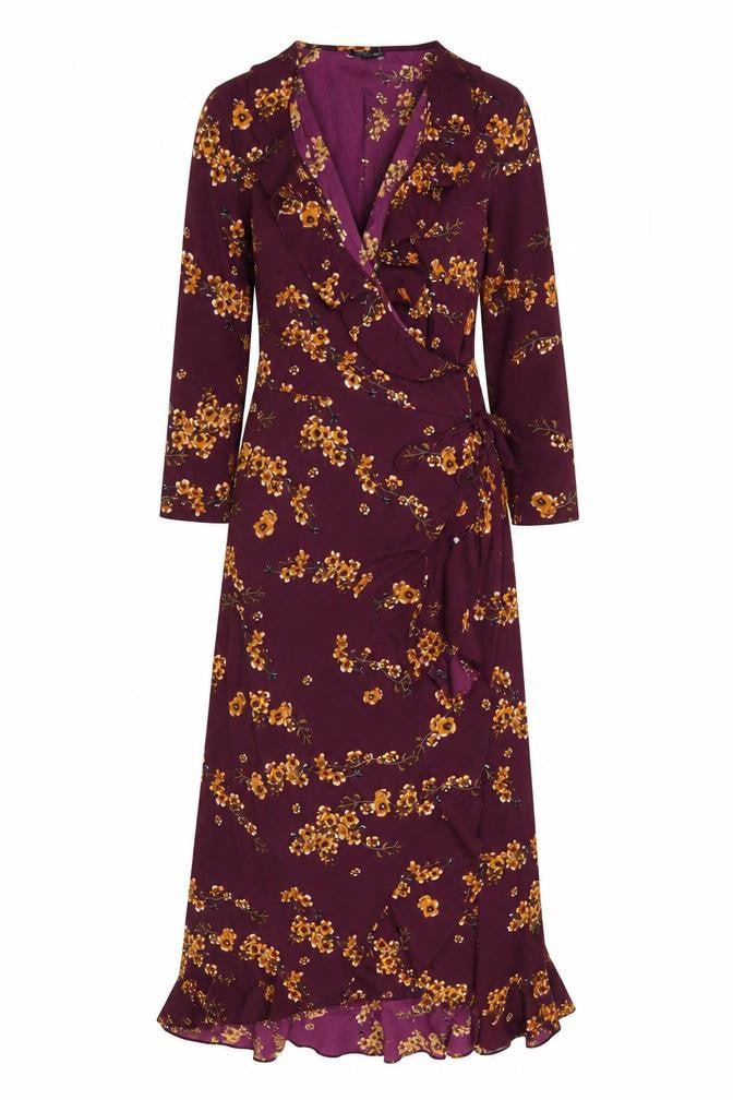Vero Moda Women's Wrap Dress M Multicoloured Floral