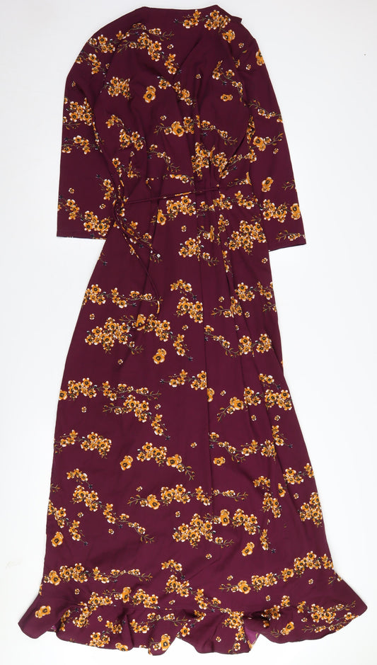 Vero Moda Women's Wrap Dress M Multicoloured Floral