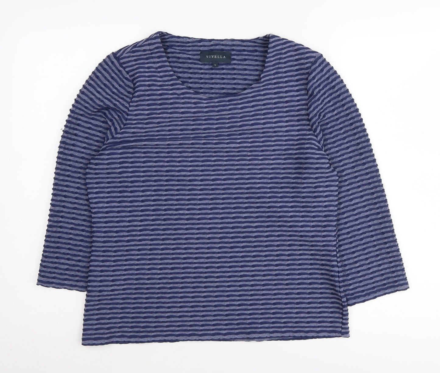 Womens UK Size L Viyella Blue  Jumper