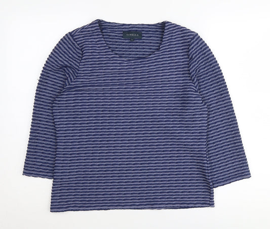 Womens UK Size L Viyella Blue  Jumper