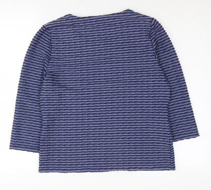 Womens UK Size L Viyella Blue  Jumper