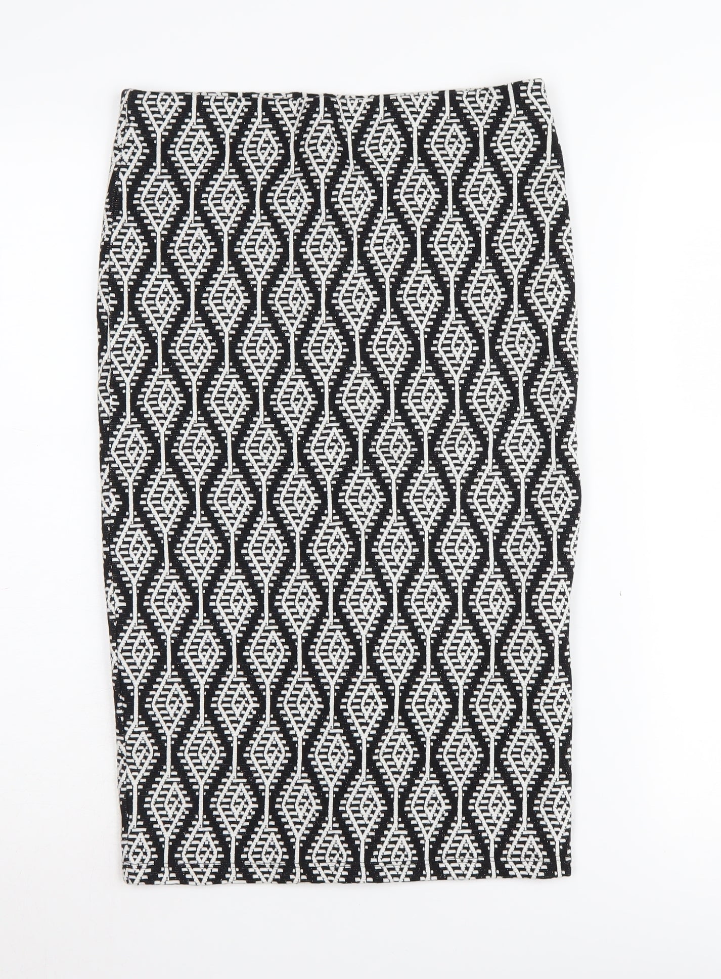 Womens UK Size M Zara Straight & Pencil Knit Skirt