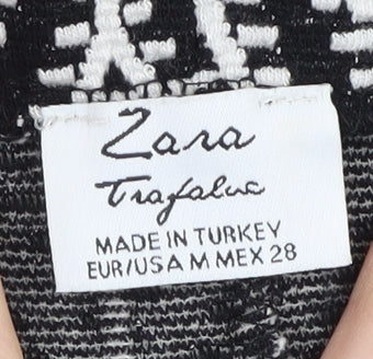 Womens UK Size M Zara Straight & Pencil Knit Skirt