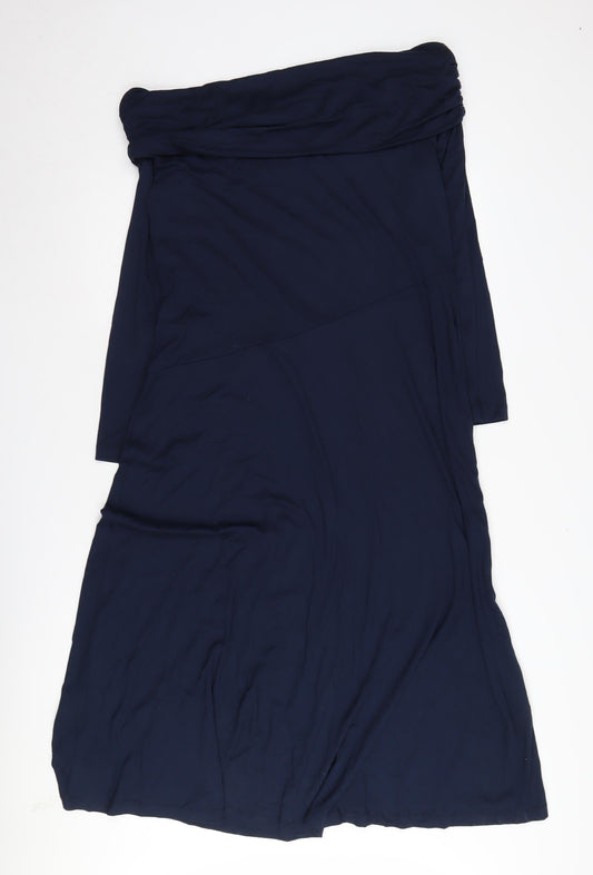Marks and Spencer Women's Blue Sheath Midi Dress
