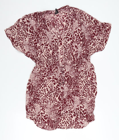 Womens UK Size L VERO MODA Red  Blouse
