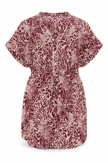 Womens UK Size L VERO MODA Red  Blouse