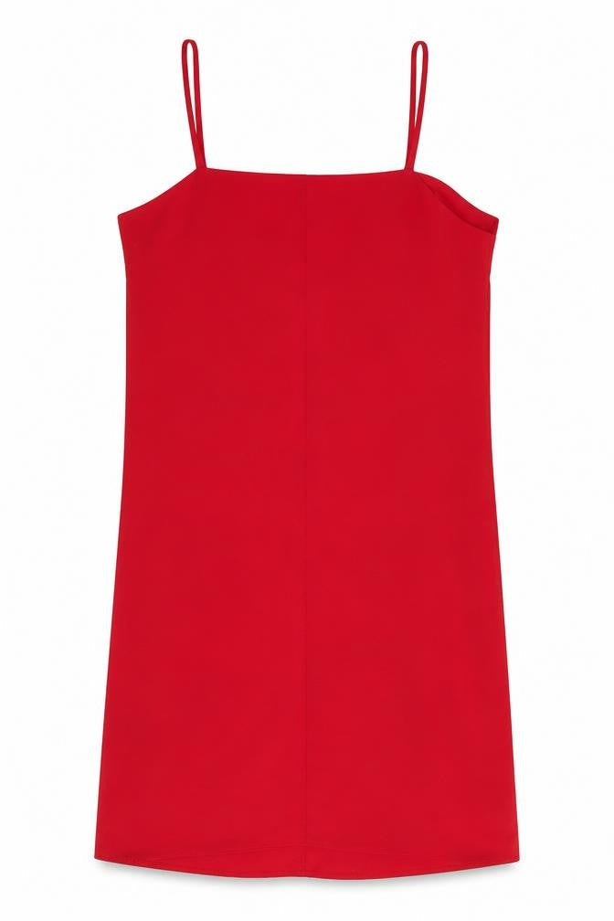 ASOS Women's Red Square Neck Slip Dress, Size 8
