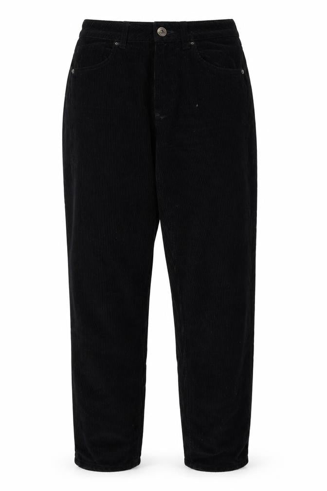 Womens UK Size 28 BDG Relaxed Fit Mom Black Trousers