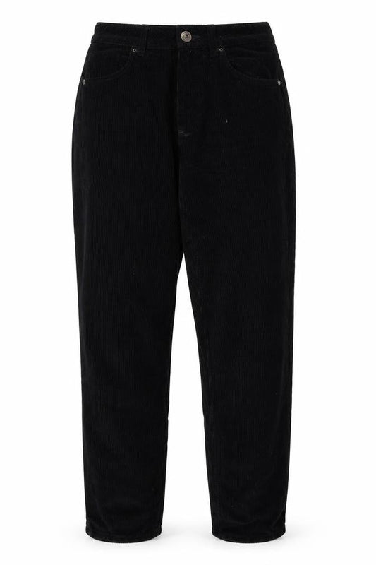 Womens UK Size 28 BDG Relaxed Fit Mom Black Trousers