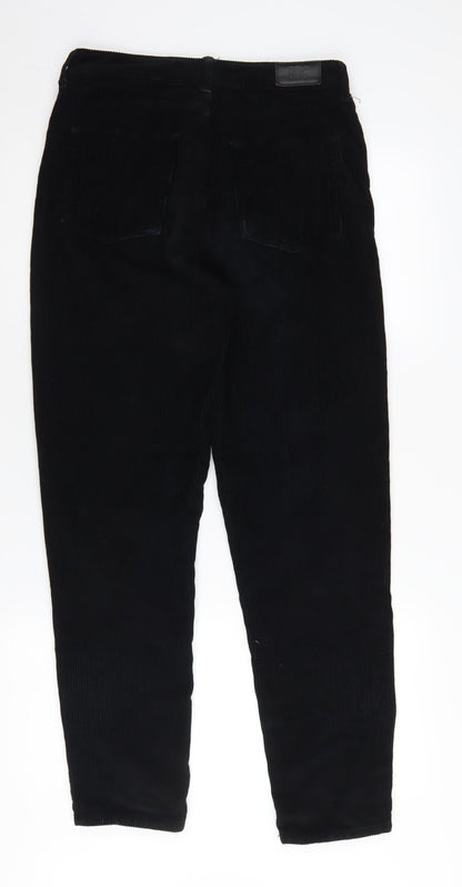 Womens UK Size 28 BDG Relaxed Fit Mom Black Trousers