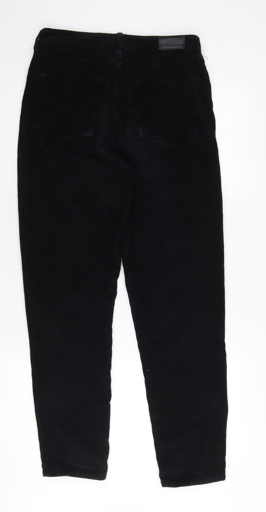 BDG Women's Black Mom Corduroy Trousers - Size 28