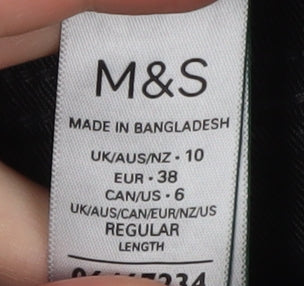 Womens UK Size 10 Marks and Spencer Regular Fit Skinny Grey Jeans
